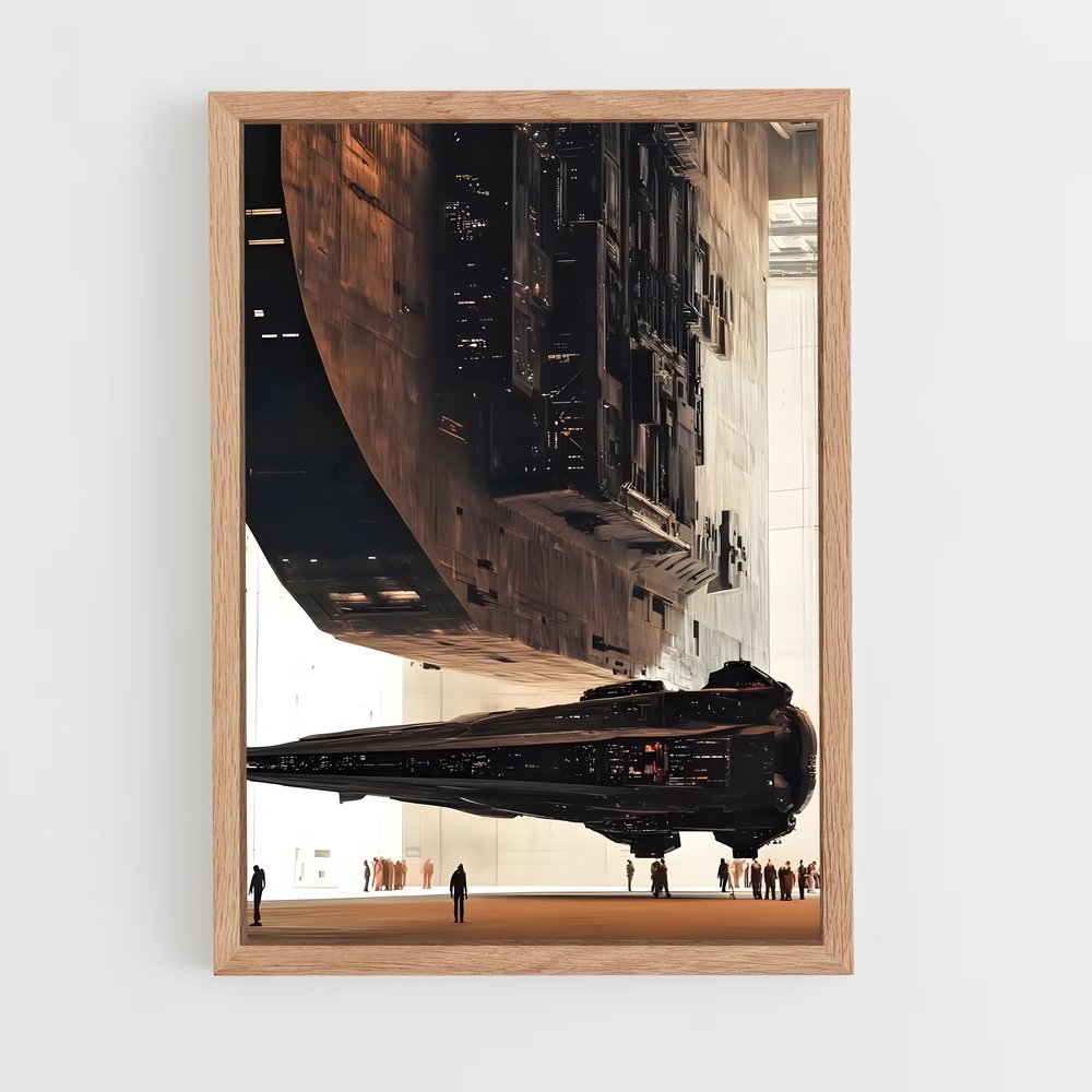 Poster Vaisseau Céleste – affiche Étoiles (vue 4)